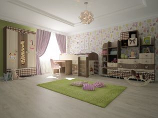 Пенал 5 ящиков Алиса 2