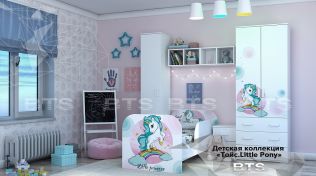 Тумба выкатная Тойс Little Pony ТБ-07