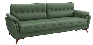 Прямой диван-кровать Дорис арт ТД 163 зеленый