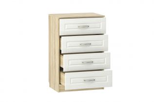 Комод 4 ящика Оливия НМ 040.38