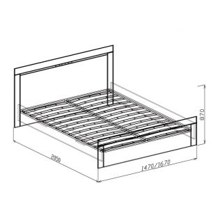 Кровать 140х200 Токио