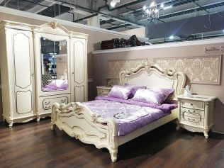 Кровать 180х200 Мона Лиза крем