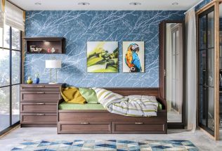 Кровать с ящиками 90х200 Мадэра 11.18