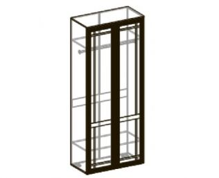 Шкаф 2х дверный 540 Бруно