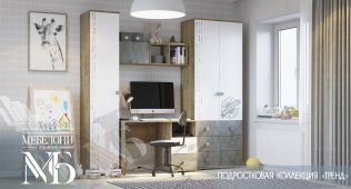 Шкаф комбинированный Тренд ШК-07
