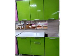 Кухня Блёстки олива 1.5м