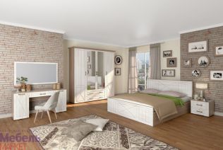 Кровать двуспальная 140х200 в спальню Афина
