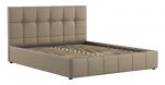 Интерьерная кровать 160х200 Хлоя (бежево-коричневый)