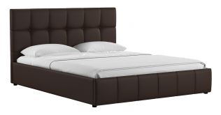 Интерьерная кровать 140х200 Хлоя (темно-коричневый)