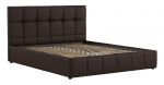 Интерьерная кровать 140х200 Хлоя (темно-коричневый)