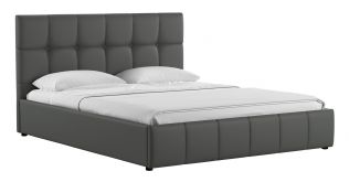 Интерьерная кровать 140х200 Хлоя (серый)