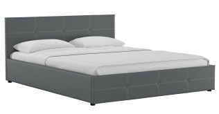 Интерьерная кровать 160х200 Синди (серый)