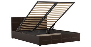 Интерьерная кровать 160х200 Синди (шоколад)