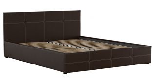 Интерьерная кровать 160х200 Синди (шоколад)