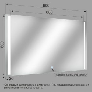 Зеркало с подсветкой