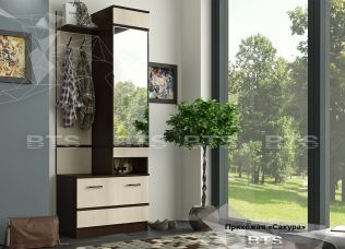 Тумба с зеркалом Сакура СЗ-01