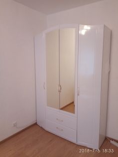Шкаф 4х дверный с зеркалом Виктория №2