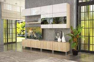 Шкаф витрина Прато СТЛ.320.01М/СТЛ.320.04М