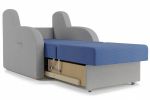 Кресло-кровать Ремикс-1 сине-серый