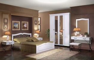 Кровать 160х200 с подъемным механизмом Лукреция (модуль 5)