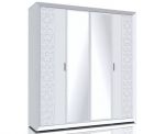 Шкаф 4х дверный с зеркалами Адель НМ 014.69