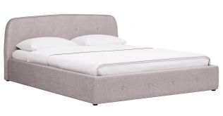 Интерьерная кровать 180х200 Илона рогожка (льняной)
