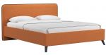 Интерьерная кровать 140х200 Миа (тыквенный коричневый)
