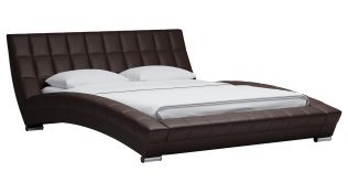 Интерьерная кровать Оливия 160х200 (шоколад)