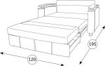 Диван-кровать Оникс 4Д (120)