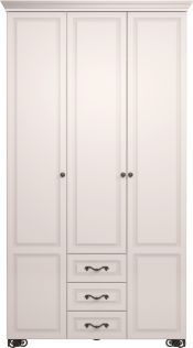 Шкаф 3х дверный с ящиками без зеркала Лукреция (модуль 2)