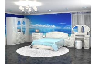 Кровать двуспальная 160х200 Жемчужина