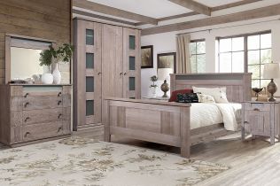 Кровать 140х200 Доминика 2089Бр БМ711