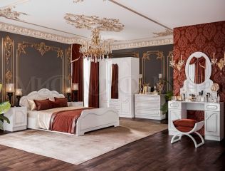 Кровать двуспальная 160х200 Гармония Миф