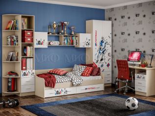 Детская кровать с ящиками 90х200 Вега New Boy
